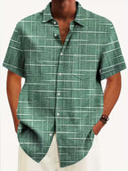 Felix | Classic Button Short Sleeve Summer Shirt