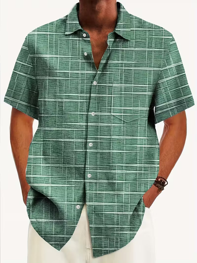 Felix | Classic Button Short Sleeve Summer Shirt