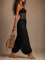 Grace | Night Lace Jumpsuit