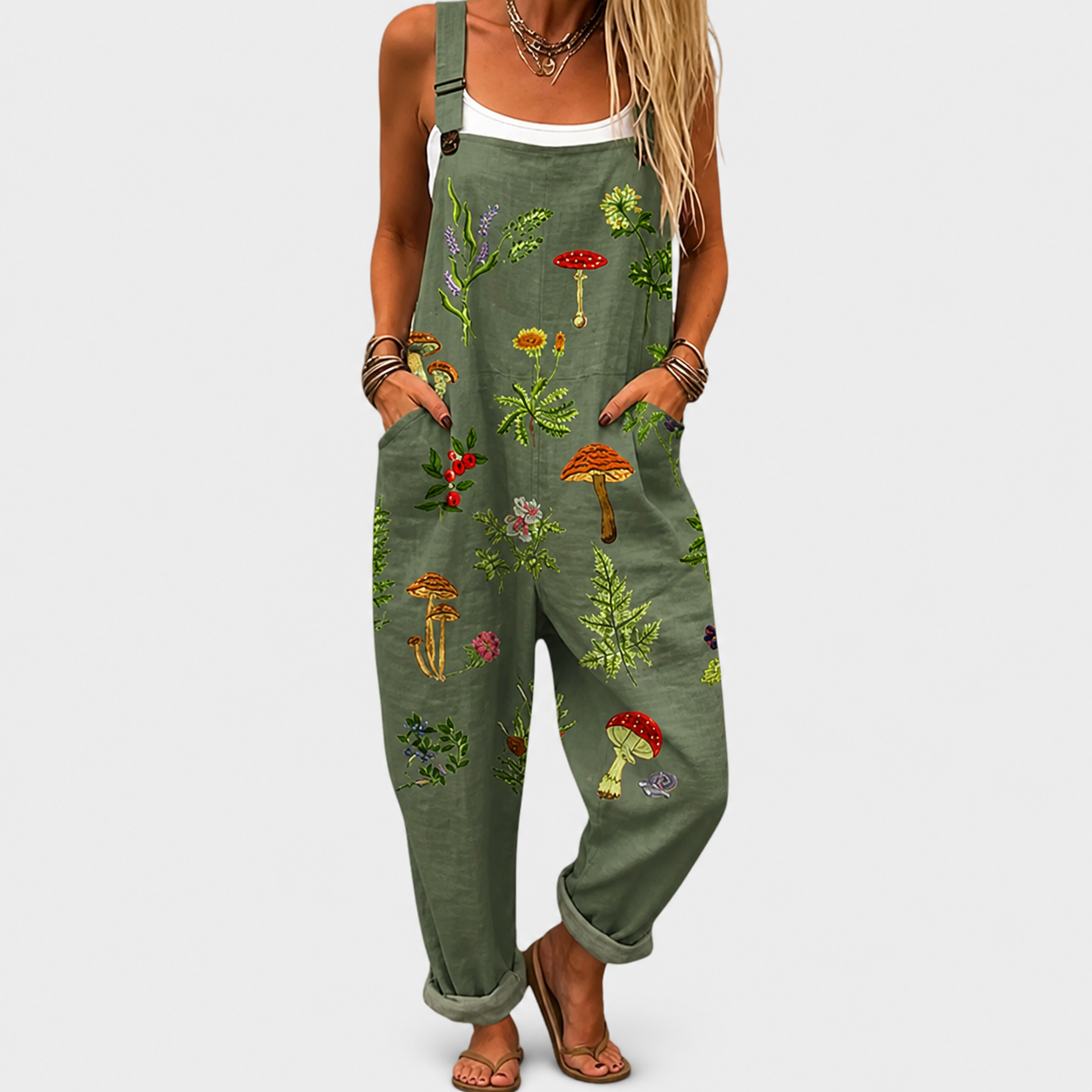 Gabrielle | Comfortable Printed Jumpsuit