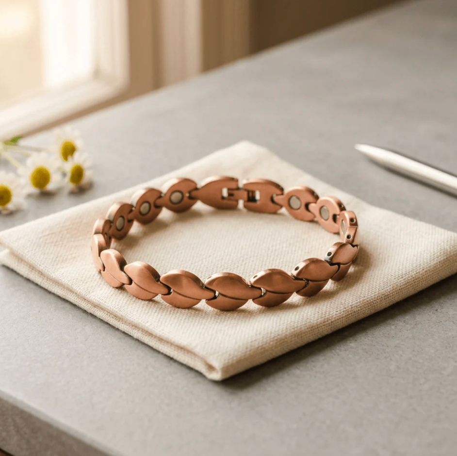 Aria | Seed Copper Anklet