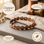 Aria | Seed Copper Anklet