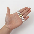 Chic A-Z Heart Initial Bracelet
