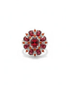 Scarlet Petal Ring | Gold