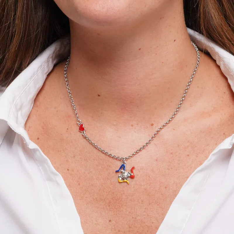 Sicilia | Trinacria Pendant Necklace