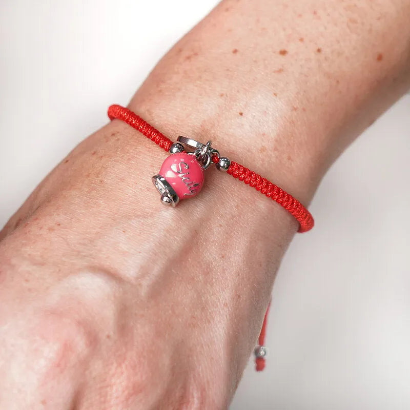 Campanella | Red Cord Bell Bracelet