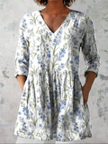 Bonnie | Long Blouse with V-Neck