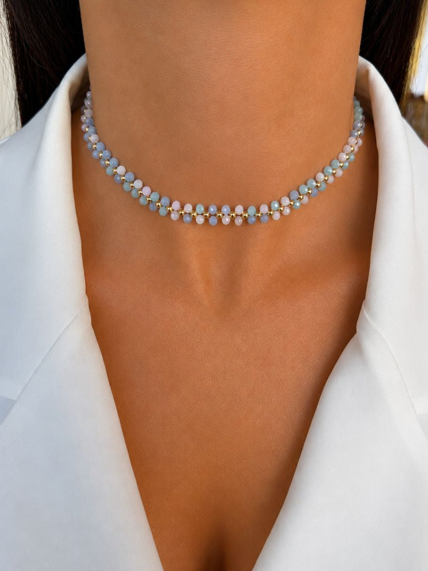 Zante Aqua Necklace