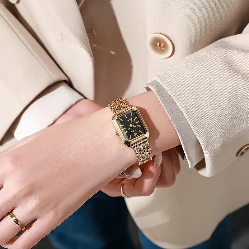 Francine | Gold Link Watch