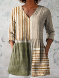 Riley | Long Blouse with V-Neck