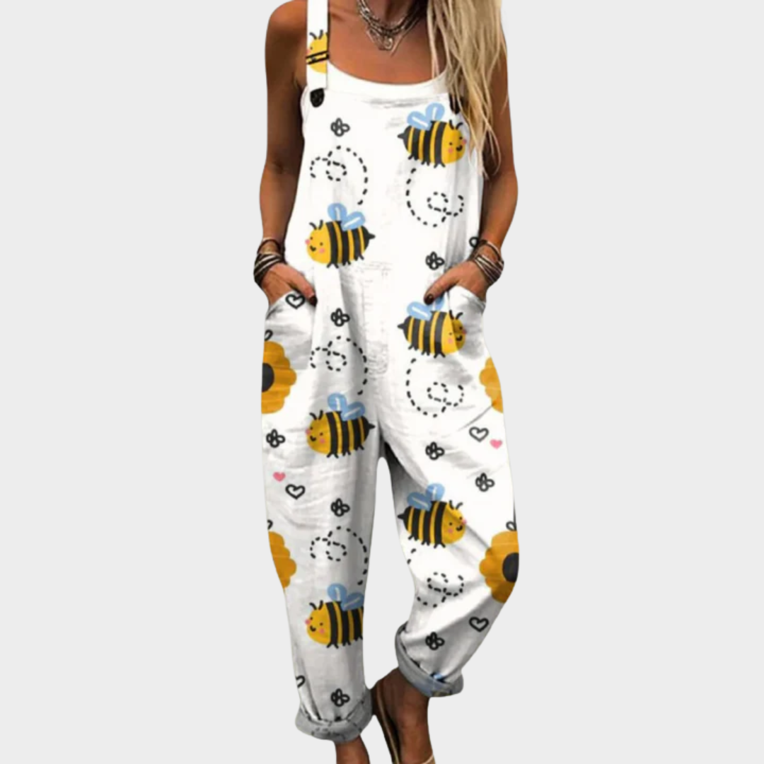 Leslie | Comfortable Printed Jumpsuit