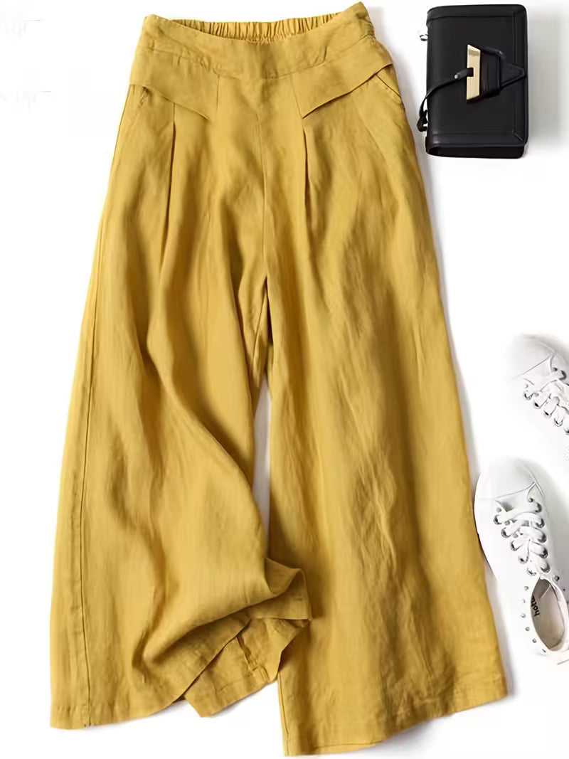 Anya | Breathable Loose Wide-Leg Pants