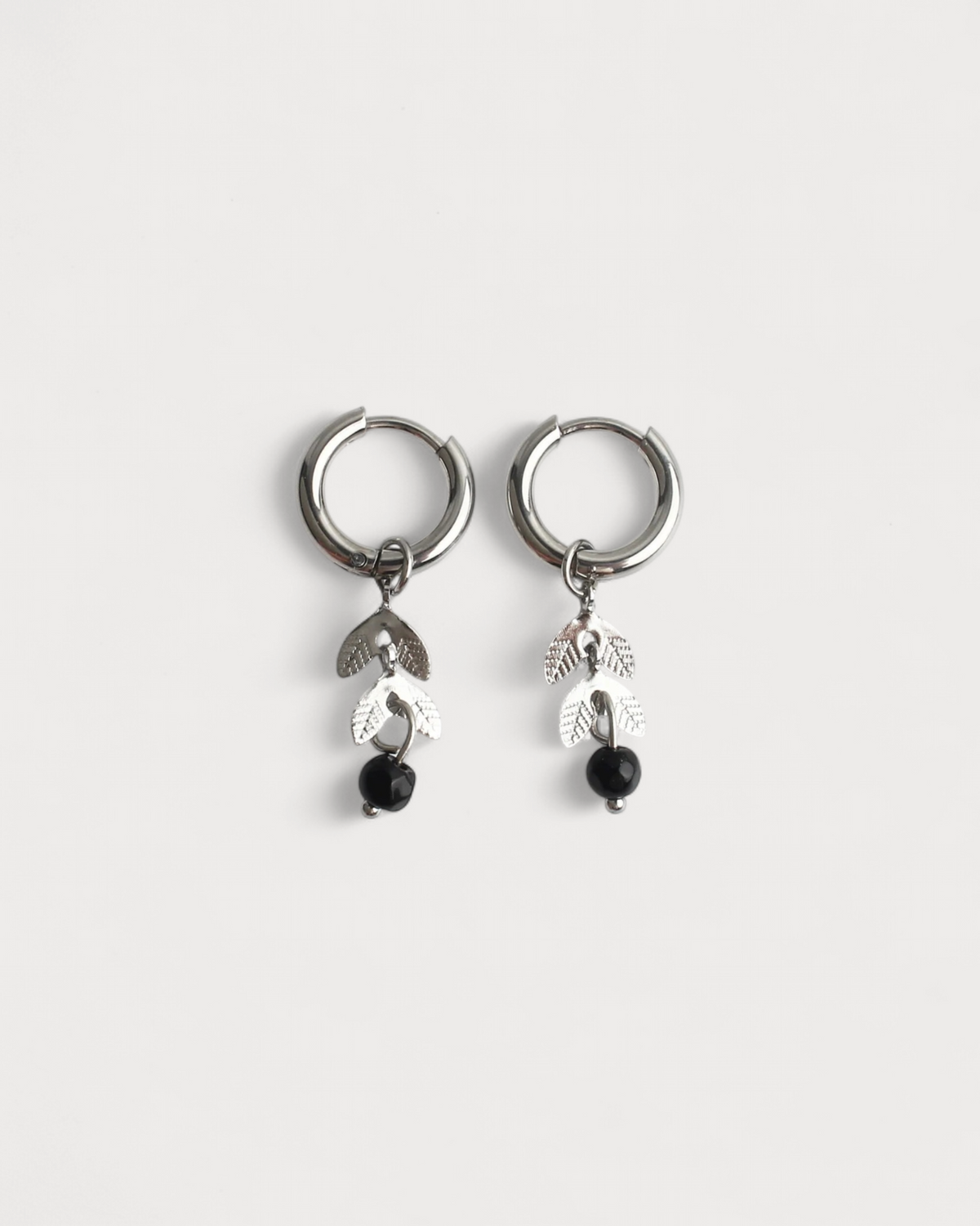 Stone Leaf  Earrings | Natural Stone | Stainless Steel
