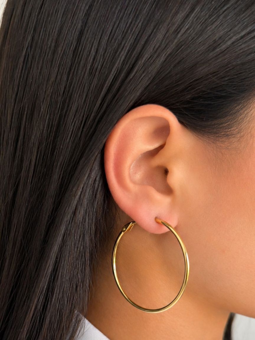 Petra Big Hoop Earrings