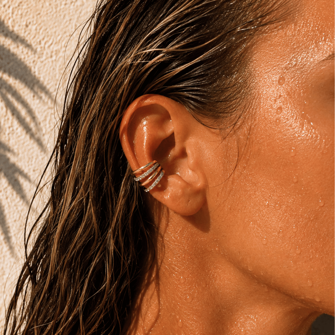Julia | Gold Ear Cuff