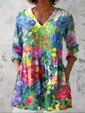 Bailey | Long Blouse with V-Neck
