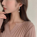Georgia | Pearl Drop Earrings