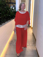 Lillian | Classy Elegant Wide Sleeve Set