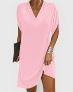 Millie | Casual V-Neck Mini Dress