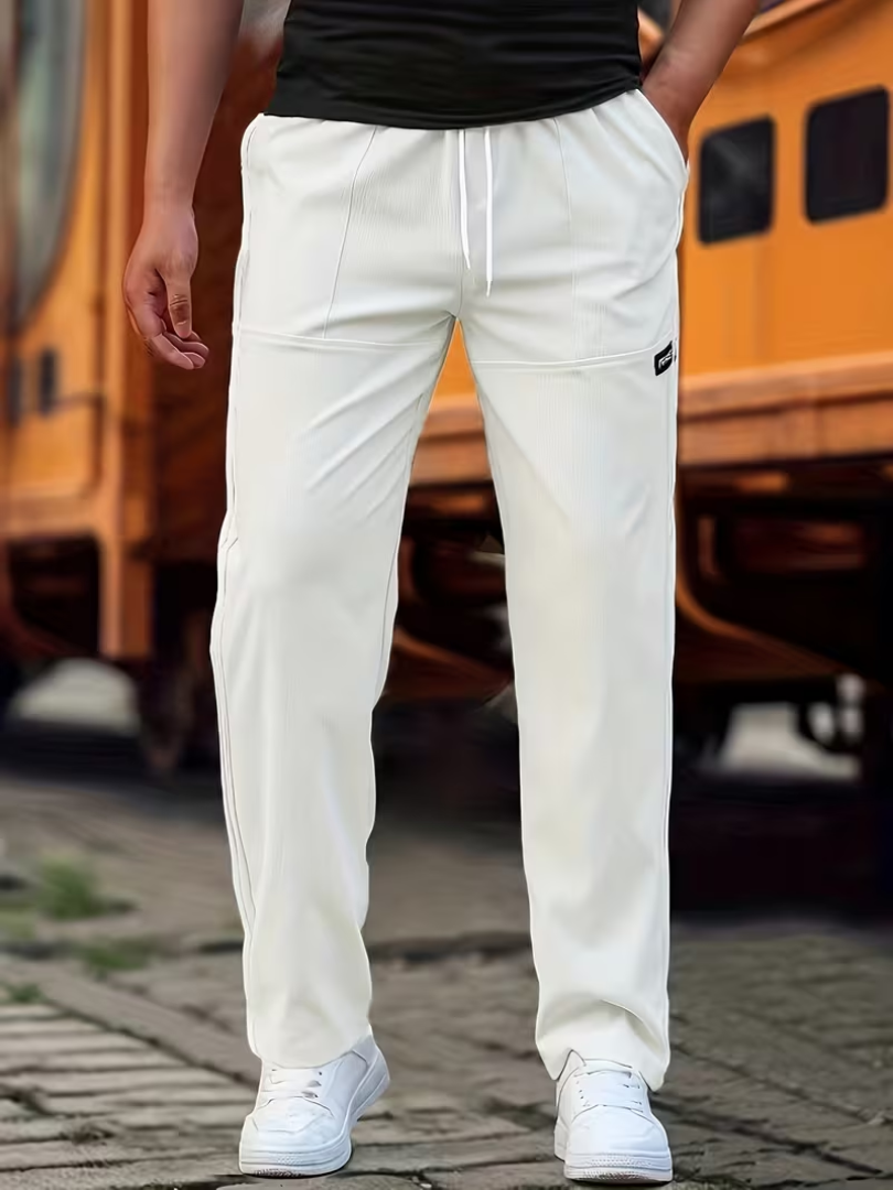 Jasper | Casual Lightweight Straight-Leg Pants