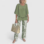 Jacqueline | Sophisticated Loose Two-Piece Set