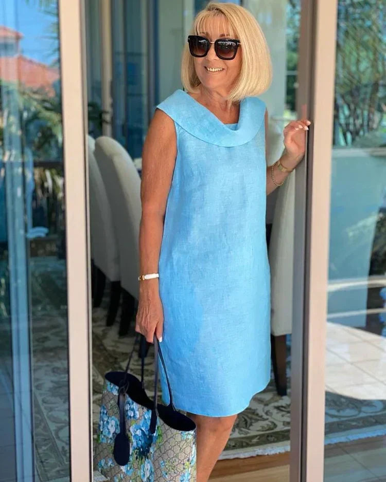 Juliette | Casual Sleeveless Round Neck Dress