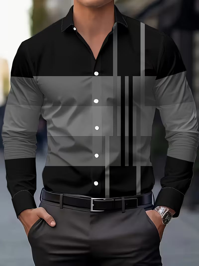 Edward | Stylish Checkered Button Shirt