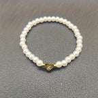 Chic A-Z Heart Initial Bracelet