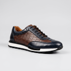 LORENZO LEATHER TRAINERS