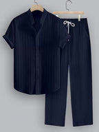 Mitchell | Classic Collar Shirt and Trouser Set