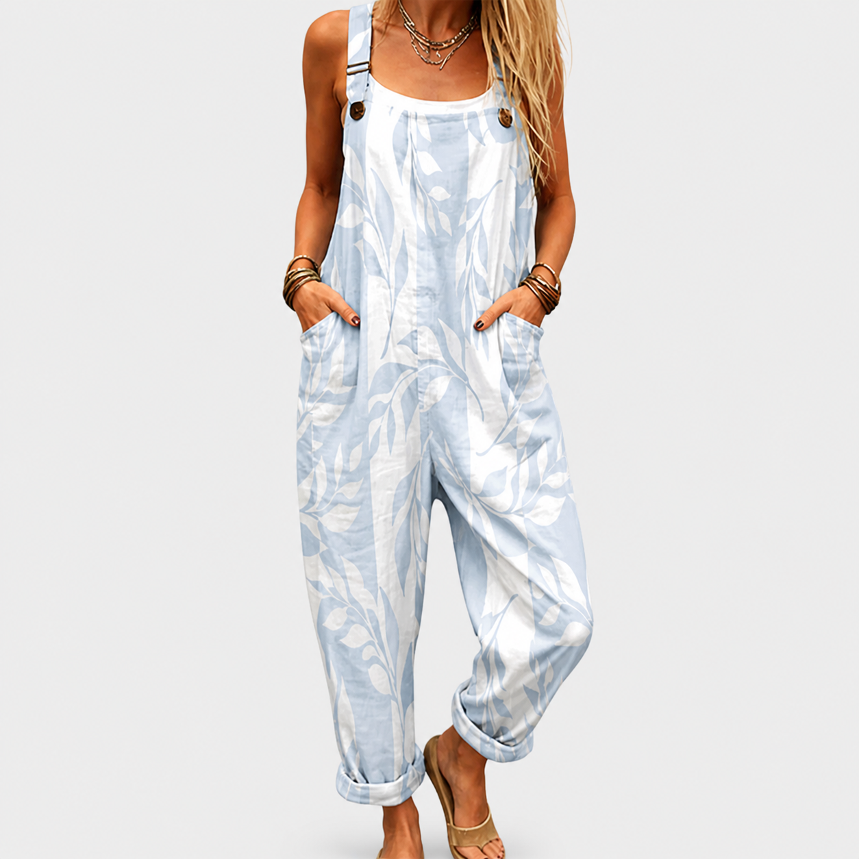 Whitney | Comfortable Printed Jumpsuit