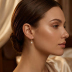 Elodie | Pearl Drop Earrings