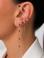 Mono Earring Giselle Blue