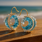 Bregje | Ocean Blue Earrings