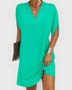 Millie | Casual V-Neck Mini Dress