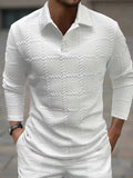Archer | Classic Knit Jacquard Collar Shirt