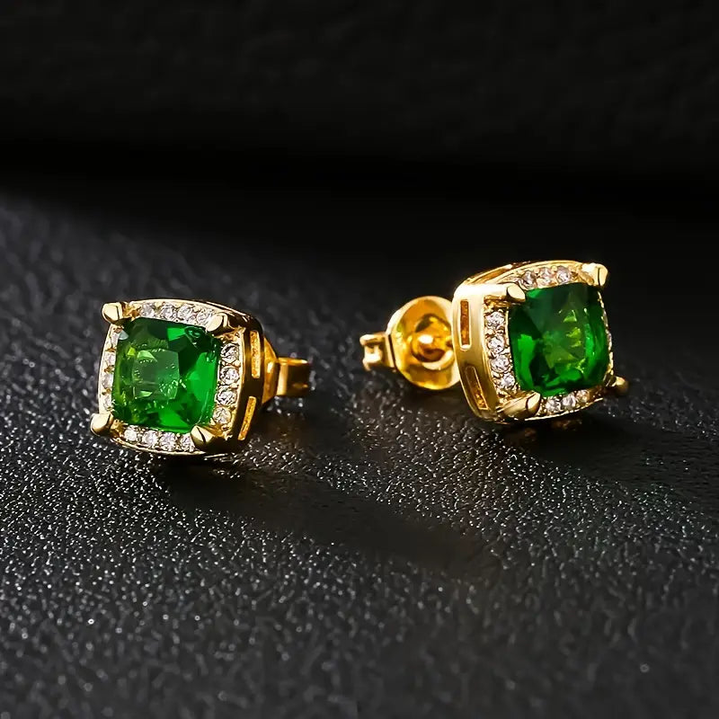 Calista | Gold Drop Earrings
