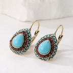 Blythe | Vintage Crystal Drop Earrings