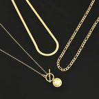 Savella | Coin Layered Necklace