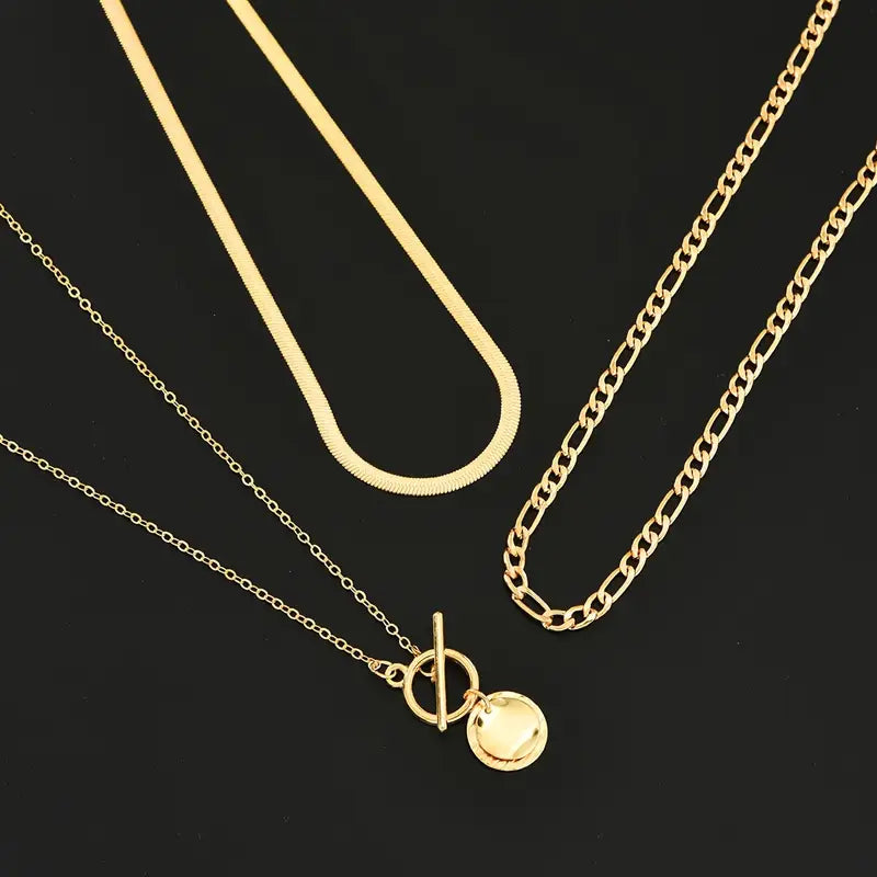 Savella | Coin Layered Necklace