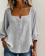 Orlinda | Stylish Relaxed Puff Sleeve Blouse