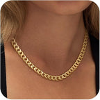 Ottoline | Gold Cuban Link Necklace