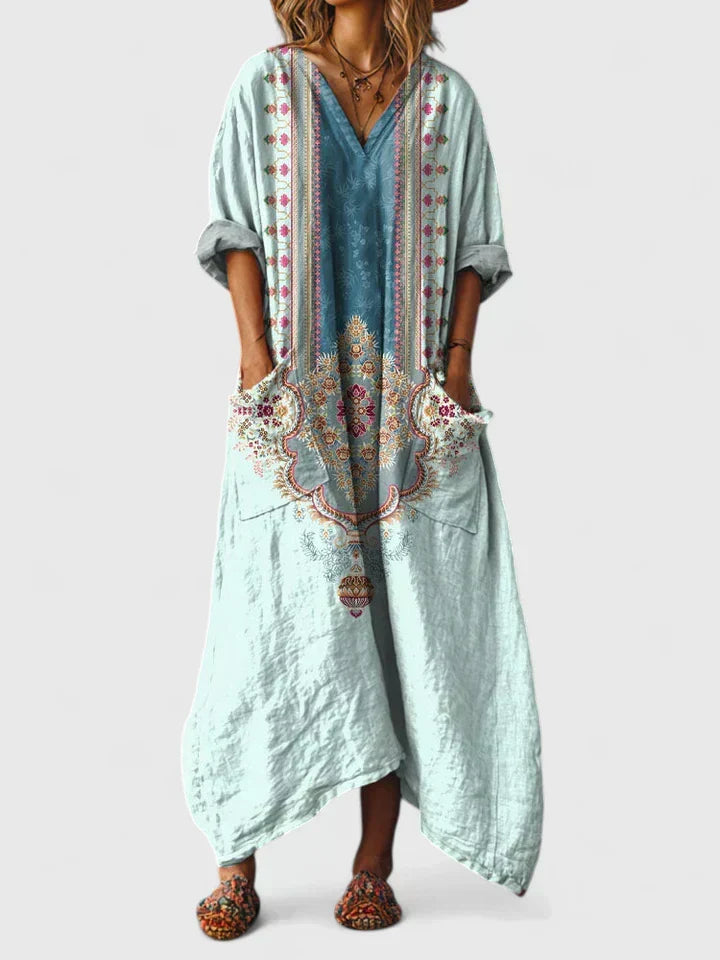 Clarissa | Elegant Oversize Pocket Dress