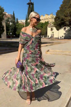 Philippa | Elegant V-neck Party Maxi Dress