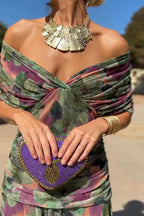 Philippa | Elegant V-neck Party Maxi Dress