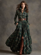 Harriet | Belted Shirt Dress