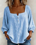 Orlinda | Stylish Relaxed Puff Sleeve Blouse