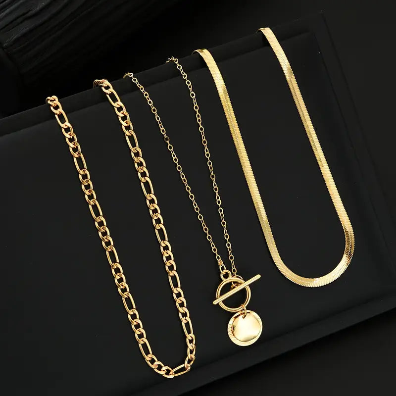 Célestine | Layered Coin Necklace