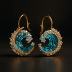 Bregje | Ocean Blue Earrings