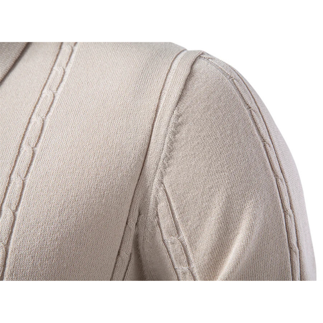 Trevor | Stylish Linear Collar Shirt
